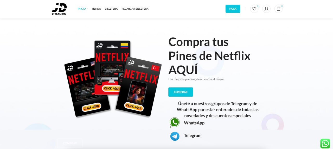 Sitio web E-commerce